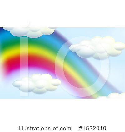 Rainbow Clipart #1532010 by Graphics RF