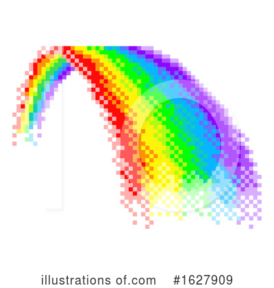 Royalty-Free (RF) Rainbow Clipart Illustration by AtStockIllustration - Stock Sample #1627909