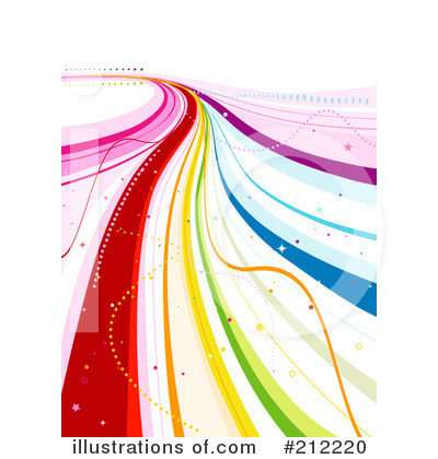 Royalty-Free (RF) Rainbow Clipart Illustration by BNP Design Studio - Stock Sample #212220