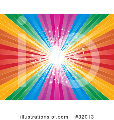 Royalty-Free (RF) Rainbow Clipart Illustration by elaineitalia - Stock Sample #32013