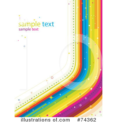 Royalty-Free (RF) Rainbow Clipart Illustration by BNP Design Studio - Stock Sample #74362
