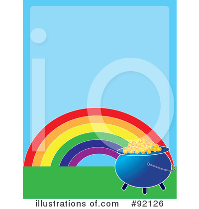 Royalty-Free (RF) Rainbow Clipart Illustration by Maria Bell - Stock Sample #92126