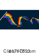 Rainbow Flag Clipart #1747853 by AtStockIllustration