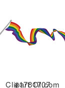 Rainbow Flag Clipart #1781707 by AtStockIllustration