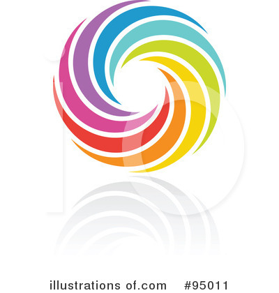 Rainbow Logo Clipart #95011 by elena