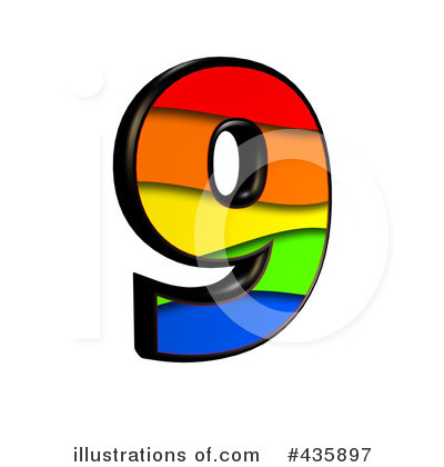 Royalty-Free (RF) Rainbow Symbol Clipart Illustration by chrisroll - Stock Sample #435897