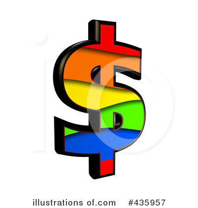 Royalty-Free (RF) Rainbow Symbol Clipart Illustration by chrisroll - Stock Sample #435957