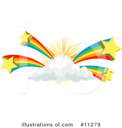 Rainbow Clipart #11279 by AtStockIllustration