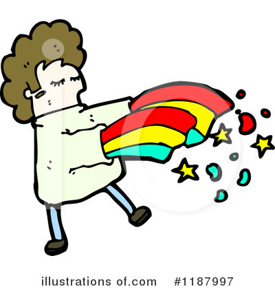 Royalty-Free (RF) Rainbows Clipart Illustration by lineartestpilot - Stock Sample #1187997