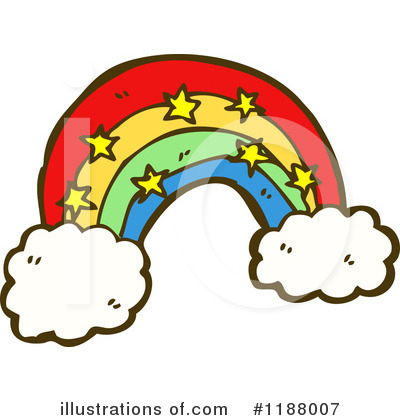 Royalty-Free (RF) Rainbows Clipart Illustration by lineartestpilot - Stock Sample #1188007