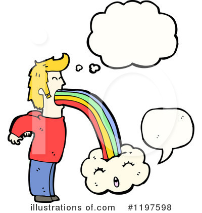 Royalty-Free (RF) Rainbows Clipart Illustration by lineartestpilot - Stock Sample #1197598