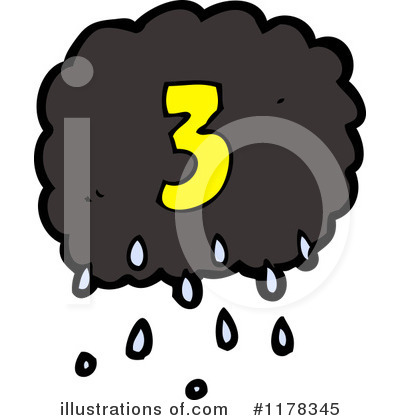 Royalty-Free (RF) Raincloud Clipart Illustration by lineartestpilot - Stock Sample #1178345