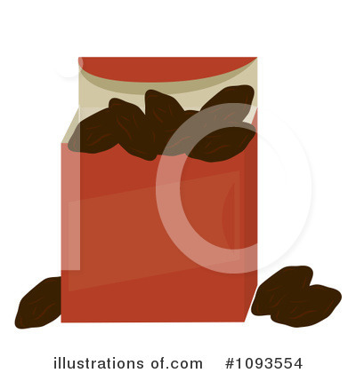 Royalty-Free (RF) Raisins Clipart Illustration by Randomway - Stock Sample #1093554