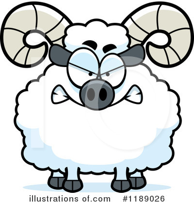 Sheep Clipart #1189026 by Cory Thoman