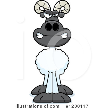 Sheep Clipart #1200117 by Cory Thoman