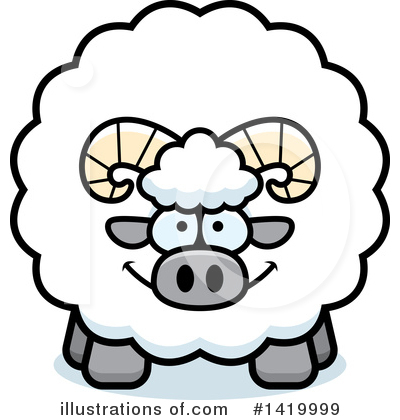Sheep Clipart #1419999 by Cory Thoman