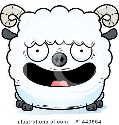 Sheep Clipart #1449664 by Cory Thoman