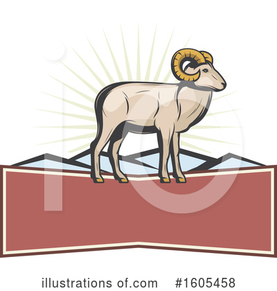 Ram Clipart #1605458 by Vector Tradition SM