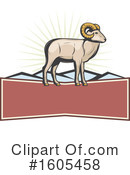 Ram Clipart #1605458 by Vector Tradition SM