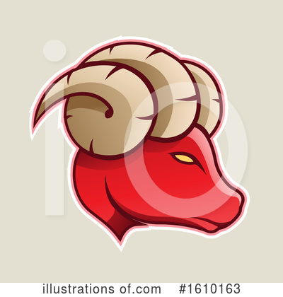 Royalty-Free (RF) Ram Clipart Illustration by cidepix - Stock Sample #1610163