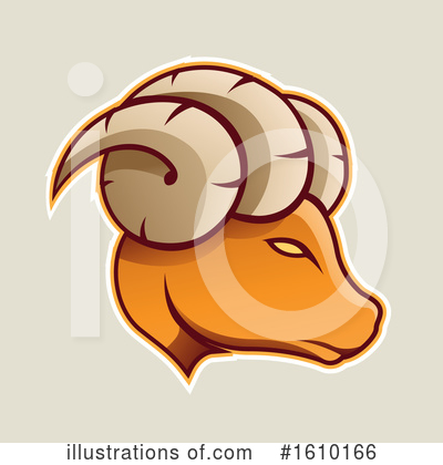 Royalty-Free (RF) Ram Clipart Illustration by cidepix - Stock Sample #1610166