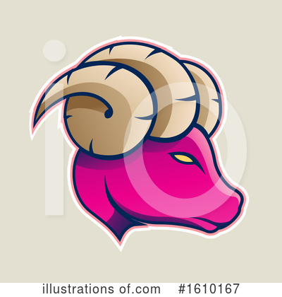 Royalty-Free (RF) Ram Clipart Illustration by cidepix - Stock Sample #1610167