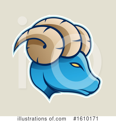 Royalty-Free (RF) Ram Clipart Illustration by cidepix - Stock Sample #1610171