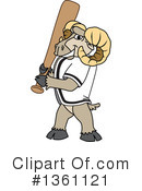 Ram School Mascot Clipart #1361121 by Mascot Junction