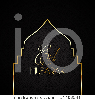 Eid Mubarak Clipart #1403541 by KJ Pargeter