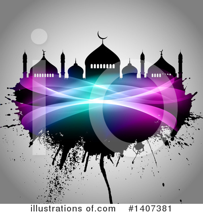 Royalty-Free (RF) Ramadan Clipart Illustration by KJ Pargeter - Stock Sample #1407381