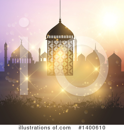 Royalty-Free (RF) Ramadan Kareem Clipart Illustration by KJ Pargeter - Stock Sample #1400610