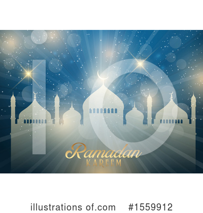 Royalty-Free (RF) Ramadan Kareem Clipart Illustration by KJ Pargeter - Stock Sample #1559912