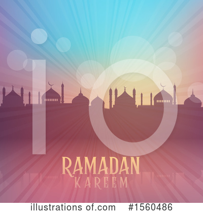 Royalty-Free (RF) Ramadan Kareem Clipart Illustration by KJ Pargeter - Stock Sample #1560486