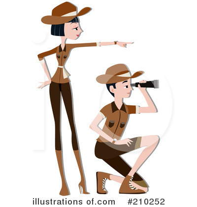 Forest Ranger Clipart #210252 by BNP Design Studio