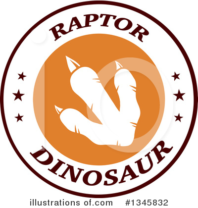 Dinosaur Clipart #1345832 by Hit Toon