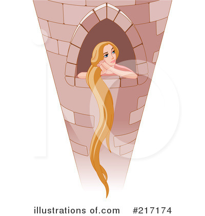 Rapunzel Clipart #217174 by Pushkin