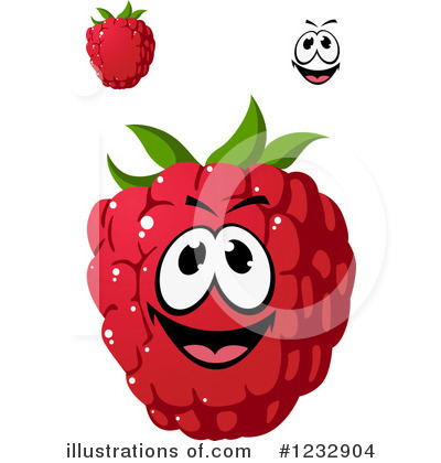 Royalty-Free (RF) Raspberry Clipart Illustration by Vector Tradition SM - Stock Sample #1232904