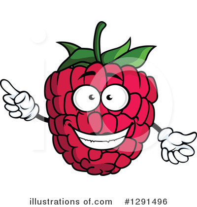 Royalty-Free (RF) Raspberry Clipart Illustration by Vector Tradition SM - Stock Sample #1291496