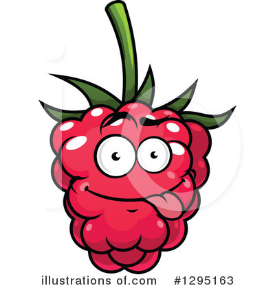 Royalty-Free (RF) Raspberry Clipart Illustration by Vector Tradition SM - Stock Sample #1295163