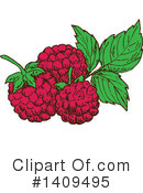 Raspberry Clipart #1409495 by Vector Tradition SM