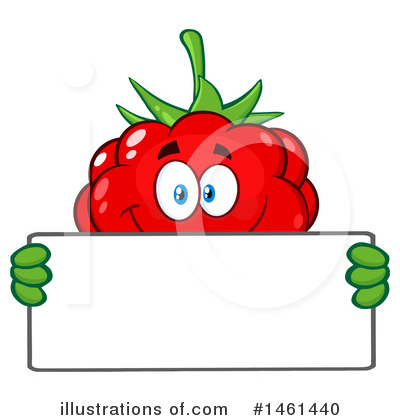 Royalty-Free (RF) Raspberry Clipart Illustration by Hit Toon - Stock Sample #1461440