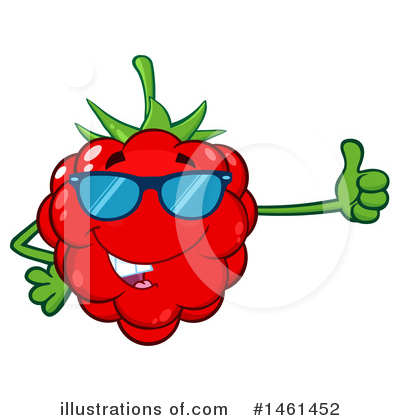 Royalty-Free (RF) Raspberry Clipart Illustration by Hit Toon - Stock Sample #1461452