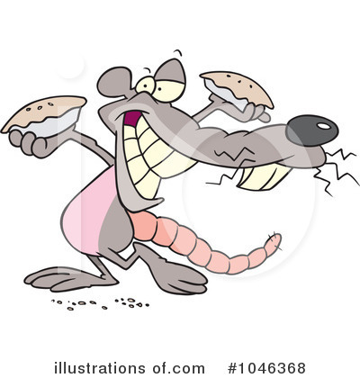 Rat Clipart #1046368 by toonaday