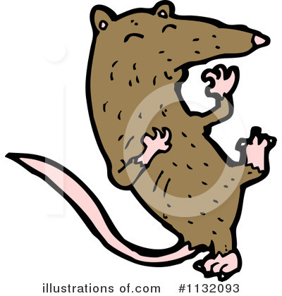 Royalty-Free (RF) Rat Clipart Illustration by lineartestpilot - Stock Sample #1132093