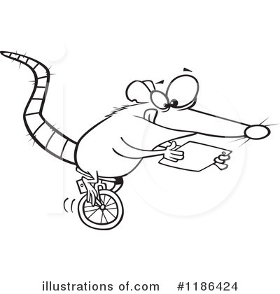Royalty-Free (RF) Rat Clipart Illustration by toonaday - Stock Sample #1186424
