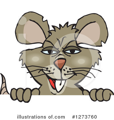 Rat Clipart #1273760 by Dennis Holmes Designs
