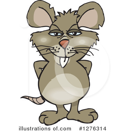 Royalty-Free (RF) Rat Clipart Illustration by Dennis Holmes Designs - Stock Sample #1276314