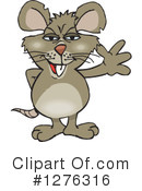 Rat Clipart #1276316 by Dennis Holmes Designs