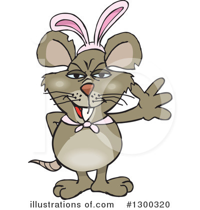 Royalty-Free (RF) Rat Clipart Illustration by Dennis Holmes Designs - Stock Sample #1300320