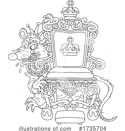 Royalty-Free (RF) Rat Clipart Illustration by Alex Bannykh - Stock Sample #1735704